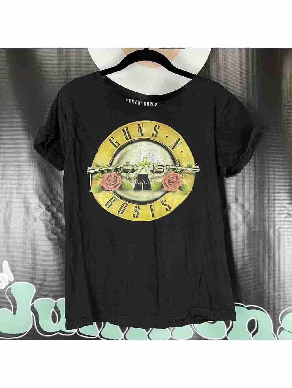 Guns N Roses Ripped Neck Line